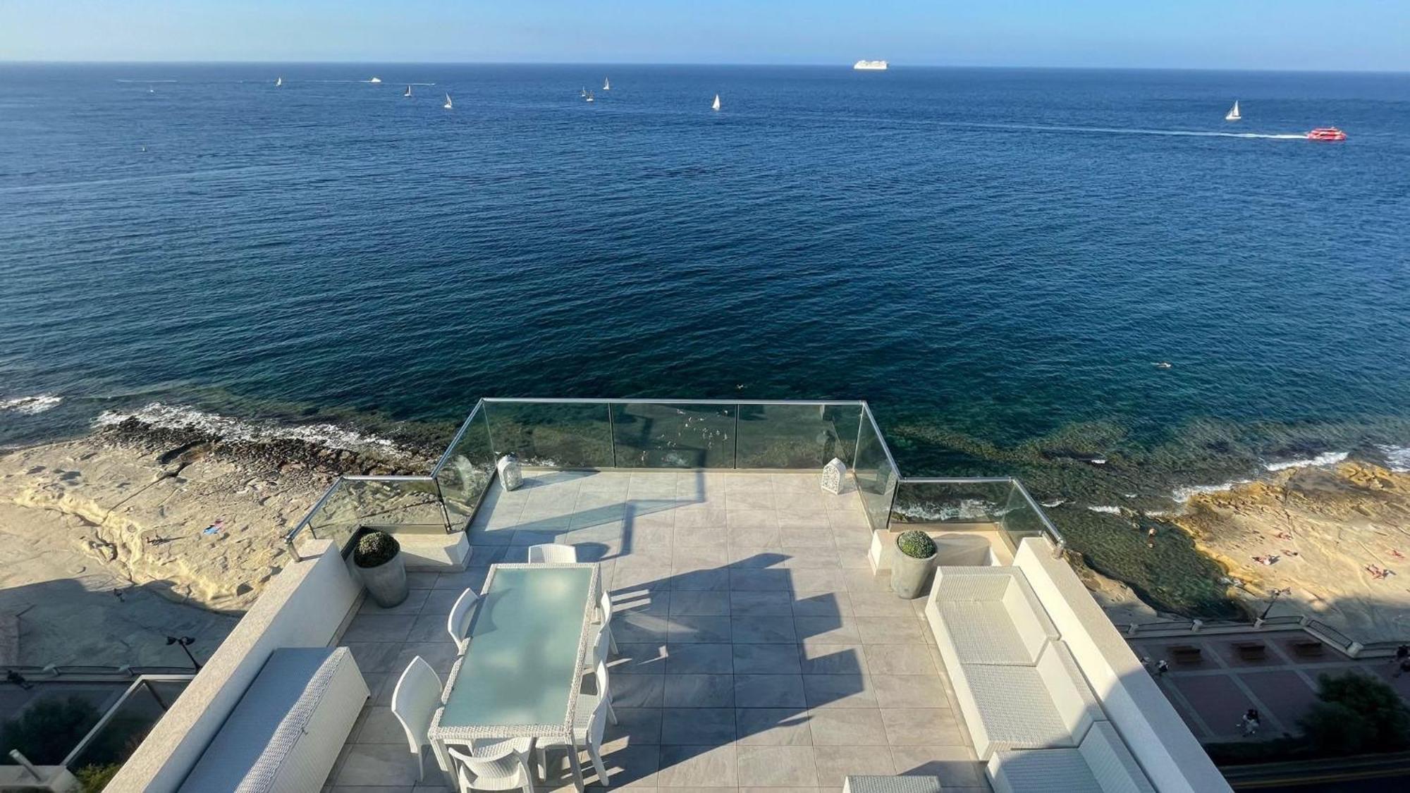 Stunning Penthouse, 2 Bedroom, Heart Of Sliema Exteriér fotografie